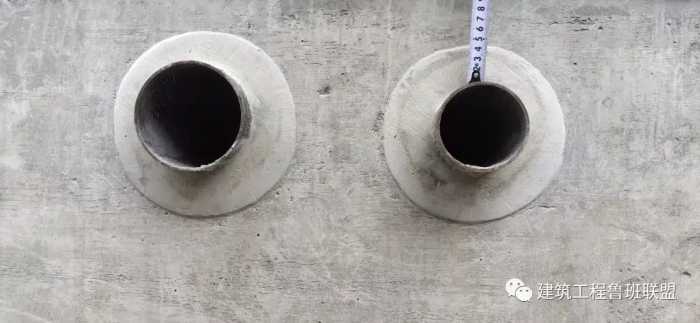 刚性防水套管的制作及封堵：标准做法示例